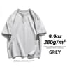 UrbanEdge 280gsm Heavy Cotton Oversized TShirt For Men  Premium Solid Color Short Sleeve Tee 12