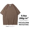 UrbanEdge 280gsm Heavy Cotton Oversized TShirt For Men  Premium Solid Color Short Sleeve Tee 18