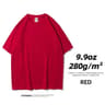 UrbanEdge 280gsm Heavy Cotton Oversized TShirt For Men  Premium Solid Color Short Sleeve Tee 20