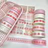 MINKYS Fruit Washi Tape Set  6pcs Cute Strawberry  Apple Decorative Tape For Journaling Scrapbookin 7