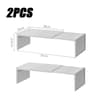 SpaceEase Retractable Kitchen Cabinet Organizer  Adjustable Shelf  Spice Rack For Cupboards Bottles 10