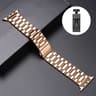 LuxeLink Stainless Steel Band For Apple Watch Ultra 321  Premium Metal Bracelet Strap For IWatch Se 15
