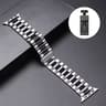 LuxeLink Stainless Steel Band For Apple Watch Ultra 321  Premium Metal Bracelet Strap For IWatch Se 18