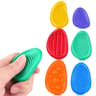 Fidget Sensory Silicone Stones  6Pack Textured Stress Relief Toys For Adults And Kids With Autism O 6