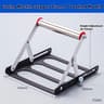 Adjustable Height Roller Stand For Table Saw  Miter Saw  HeavyDuty Woodworking Support Frame For Cu 6