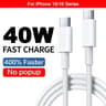 40W PD USBC Fast Charging  Data Cable For IPhone  IPad 6