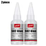 JXVX Super Bond 502 Instant Glue  QuickDrying Super Glue For Leather Wood Metal  Rubber 9