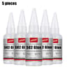 JXVX Super Bond 502 Instant Glue  QuickDrying Super Glue For Leather Wood Metal  Rubber 11