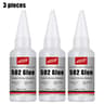 JXVX Super Bond 502 Instant Glue  QuickDrying Super Glue For Leather Wood Metal  Rubber 6