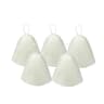 Premium Wool Felt AntiHeat Sauna Hat  Thick QuickDry Shower  Spa Cap For Hair Protection 10