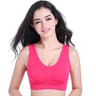 ComfortEase Plus Size Seamless Wireless Bra  Thin Adjustable And ZeroBondage Support 22