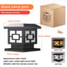 SolarGlow Outdoor Post Lights  Solar Powered Fence Cap Lights With Dual Color Modes  High Brightnes 7