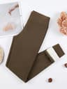 Womens UltraSoft Thermal Velvet Leggings  High Waist Slim Fit Winter Pants 13