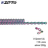 ZTTO ColourMax Universal Bike Chain  High Quality Durable Chain For 8  9  10  11  12 Speed Bikes 10