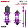 Universal TANKE 120 Click Hub  FrontRear 3236Hole Disc Brake MTB Hub For 812 Speed 10