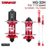 Universal TANKE 120 Click Hub  FrontRear 3236Hole Disc Brake MTB Hub For 812 Speed 18