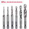 Titanium Plated HSS Hex Shank Screw Tap Drill Bits  Metric M3M10 23