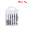 Titanium Plated HSS Hex Shank Screw Tap Drill Bits  Metric M3M10 27