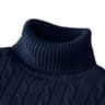 Mens Turtleneck Sweater  Casual Rollneck Knitted Wool Jumper For Warmth 6