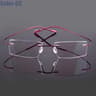 Gmei Rimless Optical Glasses  Ultralight Flexible Memory Alloy Eyeglass Frames For Men  Women 13