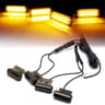 RaptorStyle Front Grille Clearance LED Light Kit 4 Pcs For Toyota Tundra 20222025 6