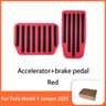 Tesla Model Y Juniper 2025 Performance Pedal Set  NonSlip Aluminum Foot Covers For Accelerator Brak 6