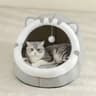 SnuggleDen Premium Pet Cave Bed  Cozy Hideaway For Cats  Small Dogs 6