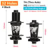 TANKE 120Click 6Bearing MTB Hub  283236H Disc Brake Front  Rear 812 Speed 21