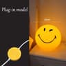 Smiley Sphere USBRechargeable Night Lamp  Squint  Wink Dimmable Atmosphere Light 8