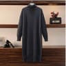 Cozy CollegeStyle HighNeck Thick Knit Pullover  Warm LongSleeve Solid Sweater For Autumn  Winter 8