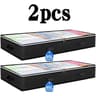 UltraSlim NonWoven UnderBed Quilt  Clothes Storage Bag 100 X 50 X 15 Cm Dust  MoistureProof 9