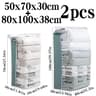 NoPump Mega Compression Storage Bags  Large Reusable Vacuum Bags For Clothes  Blankets 10