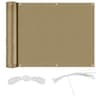 Waterproof Sunshade Sail With Grommets  Outdoor Privacy Cover For Pergola Balcony Patio Garden  Poo 8