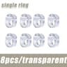 CrystalShield Transparent Silicone Door Stopper Pad  Wall  Door Handle Impact Buffer For Baby Safet 6