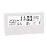 WeatherSense 3in1 Digital ThermoHygrometer Clock  Indoor Temperature  Humidity Monitor With Alarm A 7