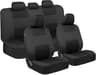 Universal Beige FullSet Car Seat Covers  Front  Rear Split Bench Fit For Trucks Vans SUVs 10