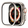 RuggedGuard Alloy  9H Tempered Glass Shield  FullCoverage For Apple Watch Ultra 49 Mm 7