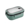 DualLayer UltraPortable Lunch Box With Fork  Spoon  Single Or Double Compartment Food Box 6