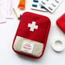CompactGear Portable Mini Medicine Bag  Travel First Aid Kit Storage Pouch 6