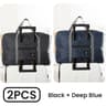 TravelFlex 2Pack Foldable Travel Duffel Bag  CarryOn Weekender For Men  Women 9