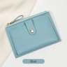 SlimStyle Minimalist Short Card Bag  UltraThin Mini PU Leather Wallet For Women 8