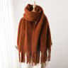 CozyLux Womens Winter Scarf  Cashmere Feel Pashmina Wrap With Tassels 20