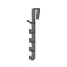SpaceSaver OvertheDoor Clothes  Bag Hanger Rack  Plastic Home Storage Organizer For Bags Purse Rail 8