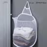 Creative Mesh Laundry Popup Hamper  Foldable Lightweight Laundry Basket With Durable Handles For La 6