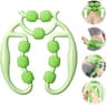 Premium DeepTissue Leg  Body Massage Roller With Handle  Cellulite  Lymphatic Support 10
