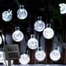Solar Crystal Globe String Lights  200 LED Waterproof Solar Fairy Lights For Garden  Outdoor Decor 6