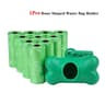 SolidColor Printed Pet Poop Bags  Portable Dog Walking Waste  HouseUse Bags 8