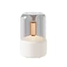 120 ML Candlelight Aroma Diffuser  CoolMist Humidifier  USB Rechargeable Home Night Light For Relax 6