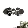 26 Pcs 3D Acrylic Mirror Wall Sticker  Round Self Adhesive Decal For Bedroom Bathroom  TV Backgroun 7