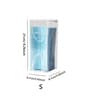 Clear Lid Makeup Brush  Lipstick Organizer Bucket  Stylish Desktop Cosmetic Storage 9